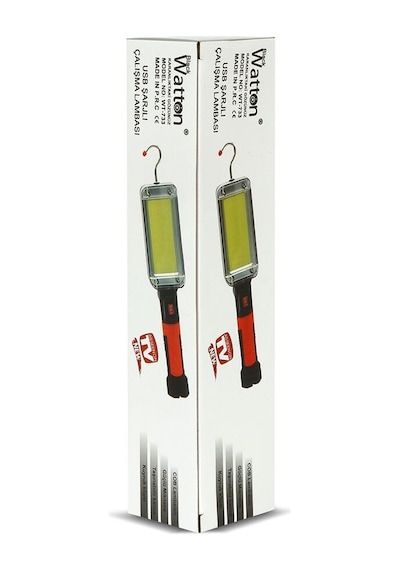 Usb Şarjlı Oto Tamirci Çalışma Lambası Wt-733 Renkli