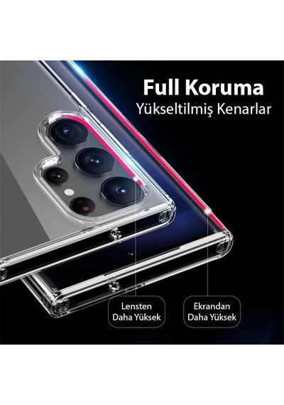 Dux Ducis Sm Galaxy Uyumlu S23 Ulta Clin Series Shockproof Şeffaf Silikon - Kılıf- 5775