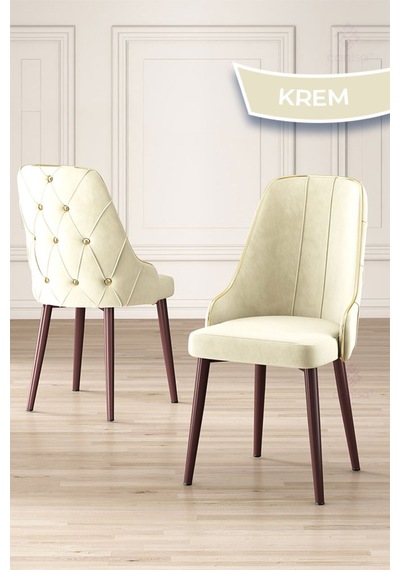 Canisa Tia Serisi 80x132 Mdf Açılabilir Barok Ahşap Desen Gold Detay Masa Takımı Ve 6 Krem Sandalye Masa Barok Ahşap Desen Sandalye Krem Canisa Tia Serisi 80x132 Mdf Açılabilir Barok Ahşap Desen Gold Detay Masa Takımı Ve 6 Krem Sandalye Masa Barok Ahşap Desen Sandalye Krem