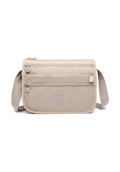 Smart Bags 1128 Krınkle Kumaş Postacı Çantası (Bej) Bej