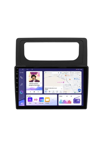 Volkswagen Caddy 2004-2010 Android Multimedya Carplay Android Auto Navigasyon 6gb Ram 64gb 10"
