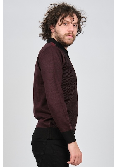 Pelikan Erkek Polo Yaka Kazak 1577412 Bordo Bordo