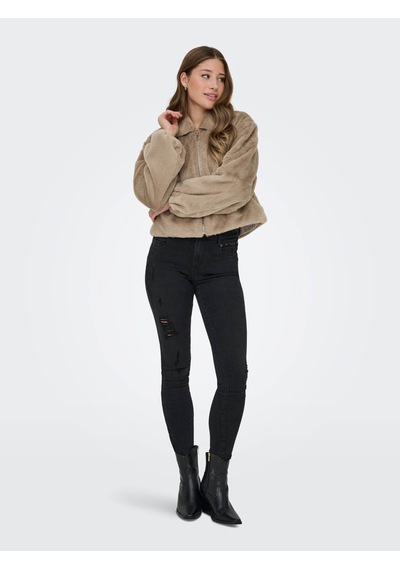 Only Onldana Faux Fur Bej Kadın Mont 15348987