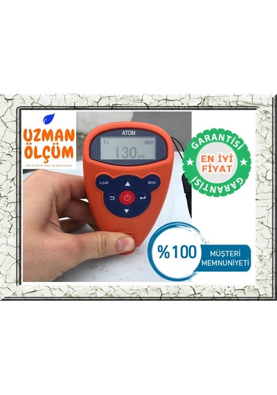 Atom Oto Boya Kalınlık Ölçümcihazı Kaporta Boya Ölçer Doğru Ölç