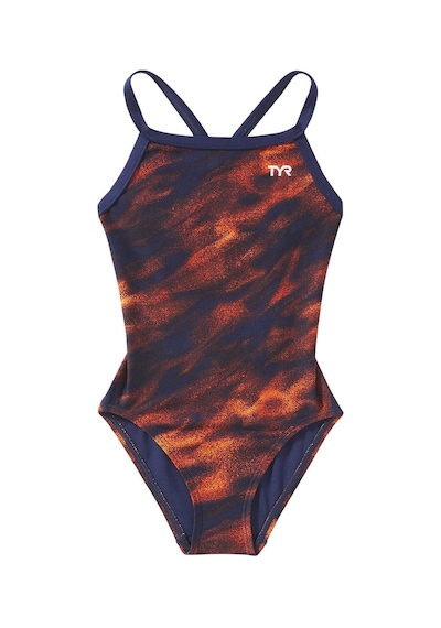 Tyr Durafast Elite Kadın - Kız Diamondfit Yüzücü Mayo - Soren Lacivert