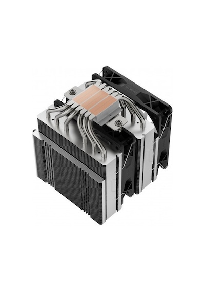 Segotep Fz6 Pro Siyah 2x120mm Kule Tipi İşlemci Soğutucu Lga 1700 Ve Am5 Uyumlu