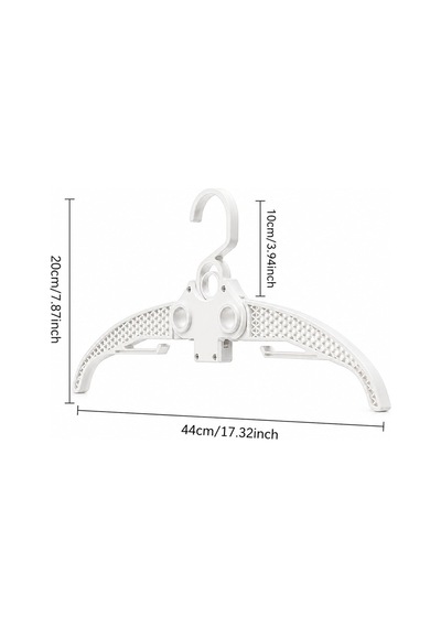 Sunup Sn-37874 Katlanabilir Pratik Elbise Askısı