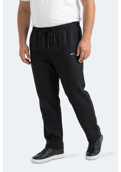 Slazenger Karmela Jmb. Erkek Büyük Beden Siyah Eşofman Altı