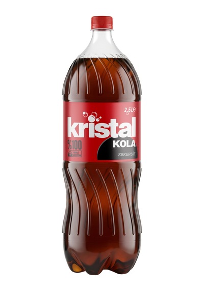 Kristal Kola Şekersiz 2.5 L Gazlı İçecek 6'lı