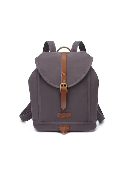 Kanvas Kumaş Kadın Sırt Çantası Smart Bags 1335 Kahverengi