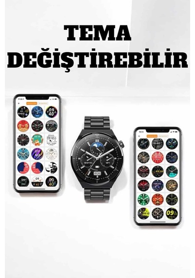 Akıllı Saat Uyku Ve Sağlık Takibi Bildirim Görme Arama Cevaplama