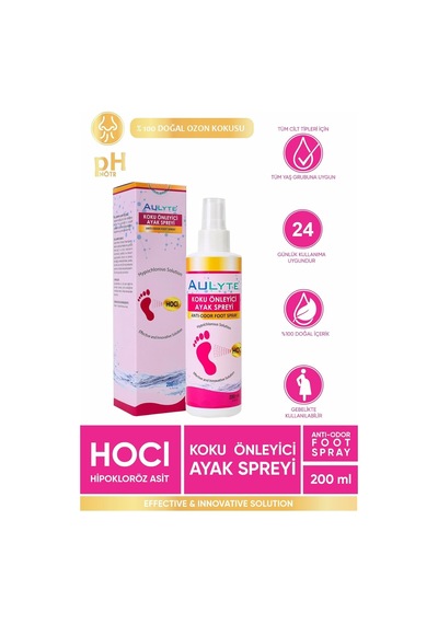 Koku Önleyici Ayak Spreyi 200 Ml