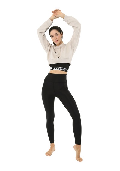 Scorp Joy Yüksek Bel Cepli Spor Tayt Siyah