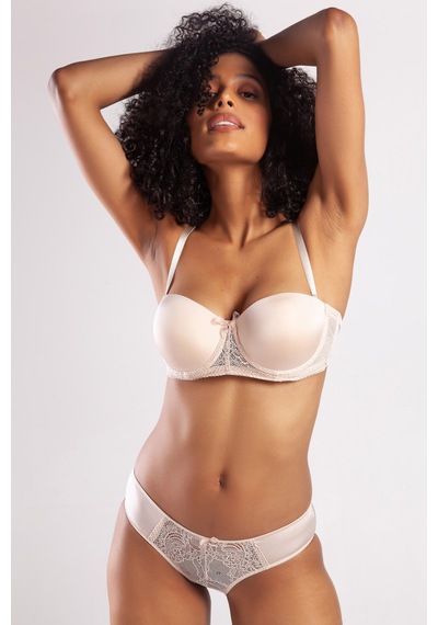 Etiler Collection Golshan Gala Push-up Strapless Bra, Ten Konforlu Ve Şık Sütyen, Strapless Çok renkli