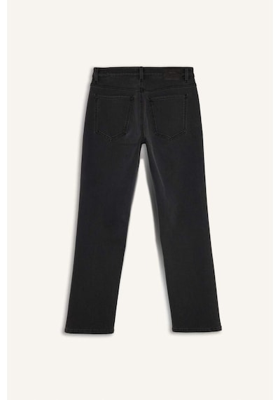 Defacto Diago Comfort Fit Yüksek Bel Geniş Paça Düz Paça Jean Pantolon F6132ax25wnnm36 Antrasit-nm36