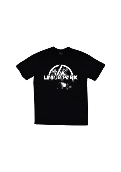 Stoned&Fame Linkin Park Baskılı T-shirt SIYAH