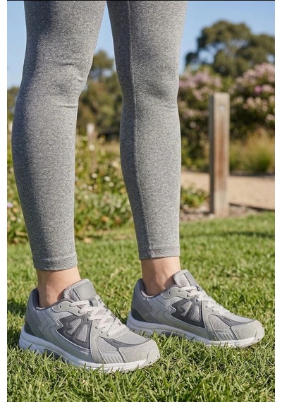 In Step Stealth-grip Kadın Günlük Spor Ve Yürüyüş Ayakkabısı Gri