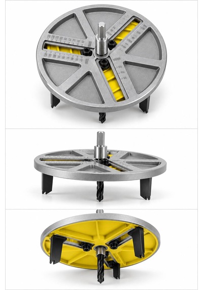 Ayarlı Delik Testere Panç Seti 45 130 Mm