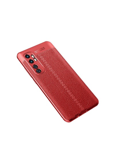 Xiaomi Mi Note 10 Lite Kılıf Zore Niss Silikon Kapak Kırmızı