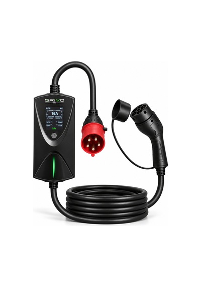 11 Kw 16a Taşınabilir Elektrikli Araç Şarj Cihazı Type 2 5 Metre Kablo Ip67 2 Yıl  - 938842693