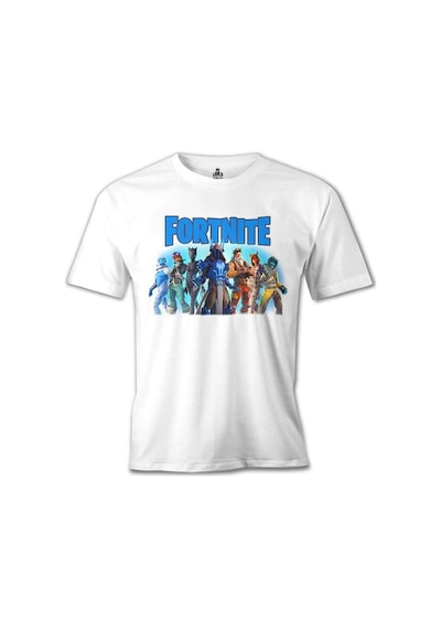 Fortnite - From Darkness Beyaz Erkek Tshirt