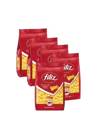 Fiyonk Makarna 500 Gr, 5 Adet