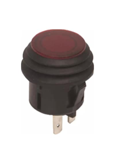 Ic 180w Basmalı Yuvarlak Işıklı Kalıcı Anh 20a 12v Dc Körüklü Kırmızı Asw 29d