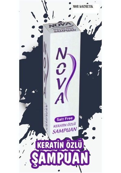 Nova Keratin Özlü Tuzsuz Şampuan 2 x 1 L