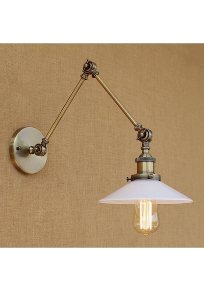 Riolight Retro Eskitme Üç Mafsallı Metal Hareketli Başlık Aplik Ş (550648573) Eskitme