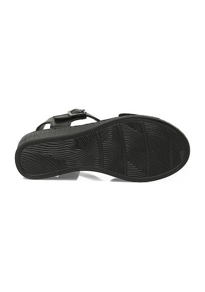 Polaris 105818.z6fx Siyah Kadın Comfort Sandalet 000000000102250591 Siyah