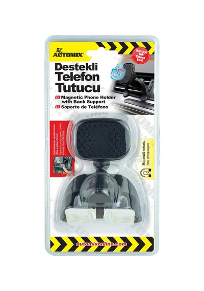Automix Destekli Kancalı Telefon Tutucu Izgara Tip