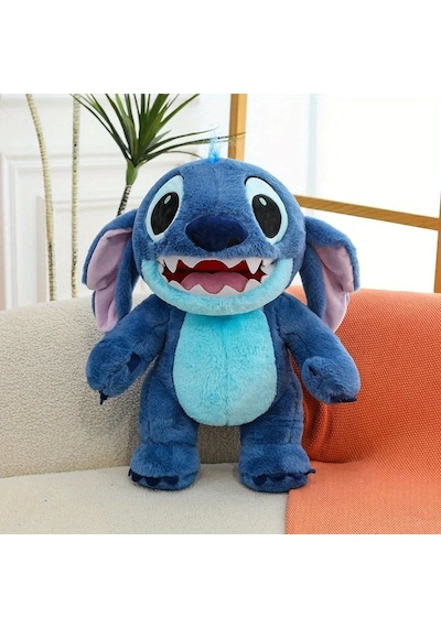 Disney Stitch Peluş Oyuncak Film Temalı Lilo & Stitch Koleksiyon 30 Cm Mavi