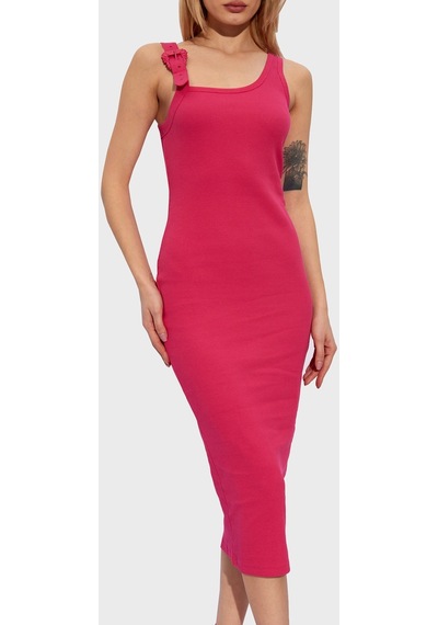 Versace Jeans Couture Bayan Elbise 76hao947 J0004 401 Fuşya