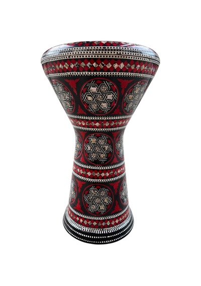 Gawharet El-fan Sedef İşlemeli Döküm Darbuka Jz06