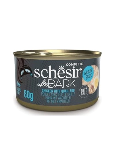 Tr After Dark Tavuk İle Bıldırcın Yumurtası Pate Yetişkin Kedi Konservesi 80g