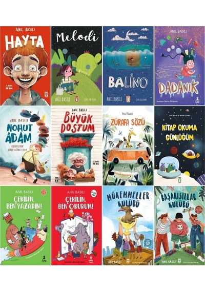 Balino - Melodi - Nohut Adam - Zürafa Sözü - Başarısızlar Kulübü - Dadanık / 12 Kitap - Anıl Basılı