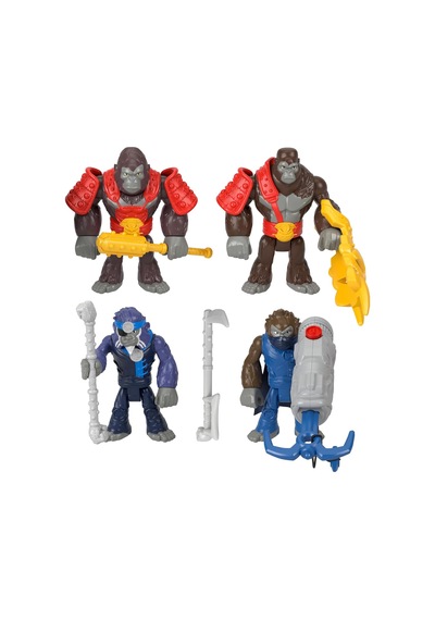 Imaginext Goril Komutan Maymun Ordusuna Karşı Aksiyon Figürü Seti