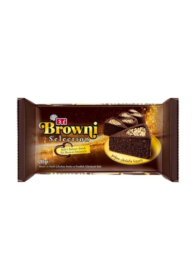 Eti Browni Selection 285 G - Yoğun Çikolatalı Islak Kek Dokusu 2'li Ekonomik Paket - 2 Adet Tarı