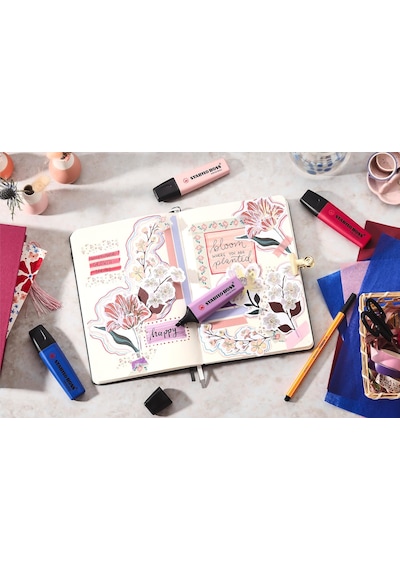 Stabilo Boss Naturecolors Wildflower - 4'lü Paket Diğer