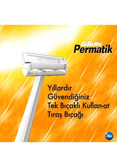 Gillette Permatik Kullan At Erkek Tıraş Bıçağı 5 Adet