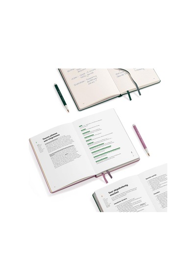 Leuchtturm1917 Thesis Sert Kapak A5 İngilizce Journal Dusty Rose 369203