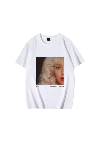 Flood Of Style Vintage Stil Beyoncé Act Iı Kovboy Kız Albümü T Shirt Erkek Kadın Yüksek Kaliteli Streetwear Beyaz Flood Of Style Vintage Stil Beyoncé Act Iı Kovboy Kız Albümü T Shirt Erkek Kadın Yüksek Kaliteli Streetwear Beyaz