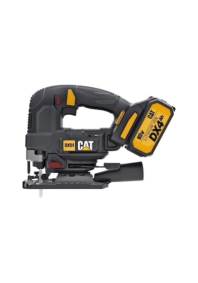 Cat DX51 18 V / 4.0 Ah Li-ion Tek Akülü Profesyonel Kömürsüz Dekupaj Testere