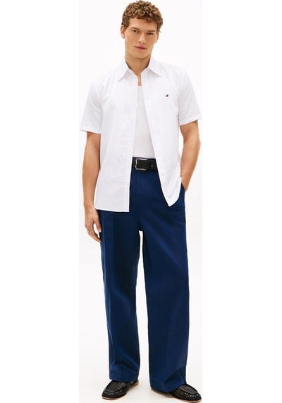 Tommy Hilfiger Erkek Gömlek Mw0mw42450 Beyaz