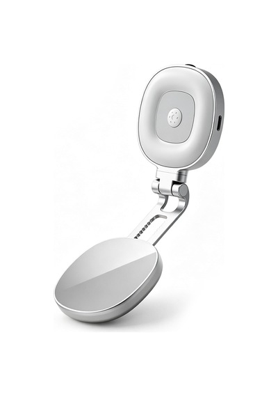 Go Des Ld1032 Dolgu Işıklı Magnetik Telefon Standı Gümüş