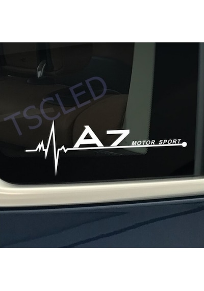 A7 Kelebek Cam Audi Oto Araba Sticker