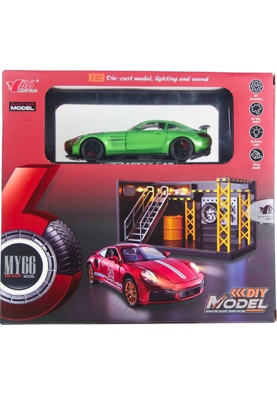 1/32 Mercedes Benz Gt Model Araba - 1 Adet
