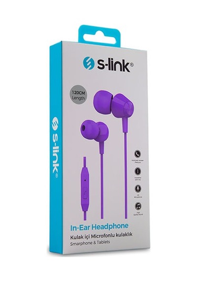 S-Link SL-KU160 Mikrofonlu Kulak İçi Kulaklık