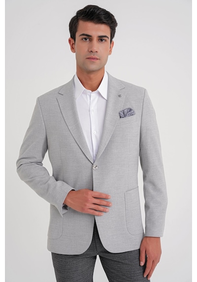 Efor C 698 Ceket Regular Fit Gri-1 Casual Gri