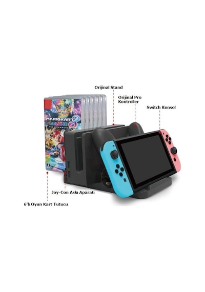 Tns-871 Nintendo Switch Multifonksiyonel Şarj Stand